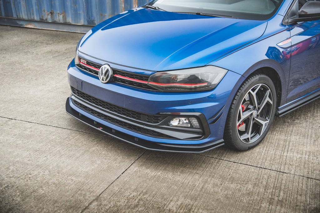 Maxton Design Street Pro Street+ Spoilerlippe Front Ansatz passend für VW Polo GTI Mk6