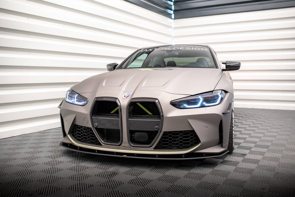 Maxton Design Street Pro Street+ Spoilerlippe Front Ansatz passend für BMW M4 G82 / M3 G80