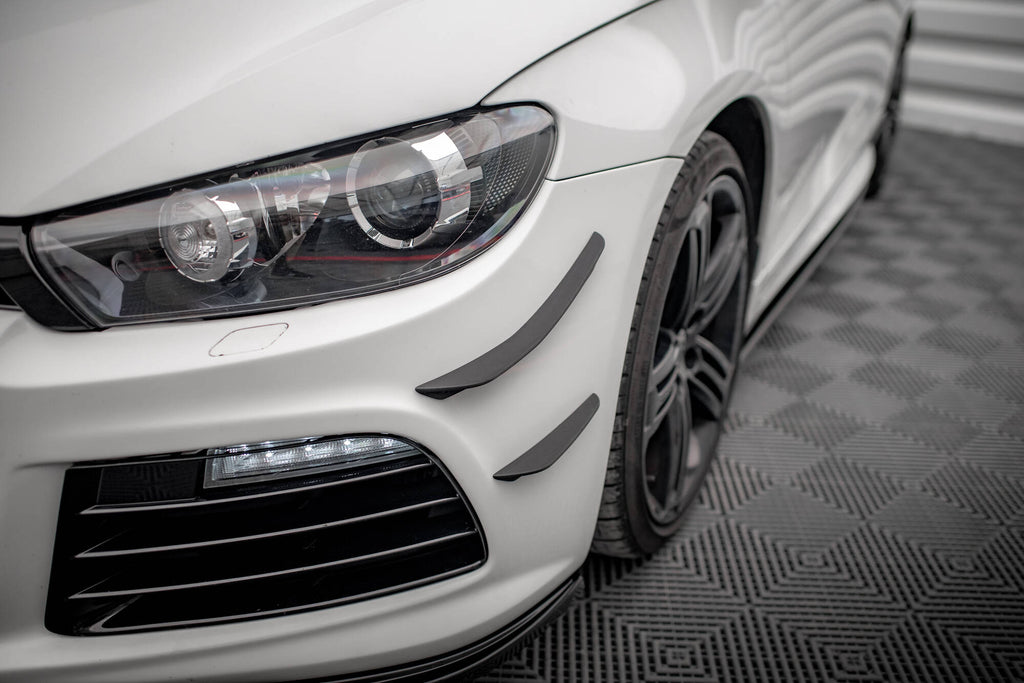 Maxton Design Stoßstangen Flaps Wings vorne Canards passend für VW Scirocco R Mk3
