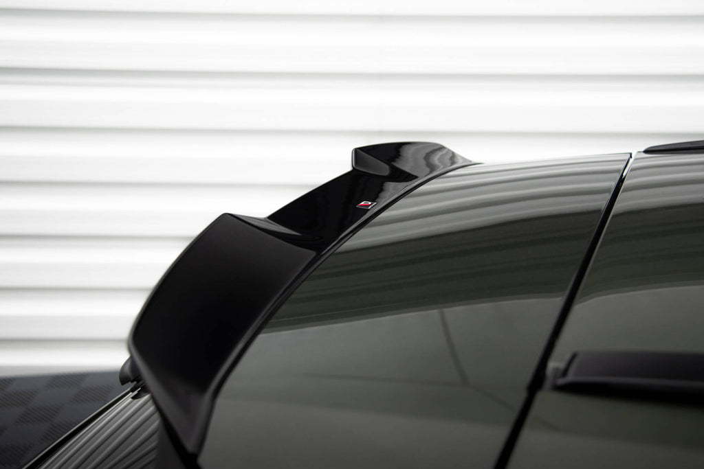 Maxton Design Spoiler CAP 3D passend für Lexus NX F-Sport Mk2 schwarz Hochglanz