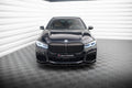 Maxton Design Street+ Spoilerlippe Front Ansatz V.3 passend für BMW 7 M-Paket G11 / G12 Facelift schwarz Hochglanz