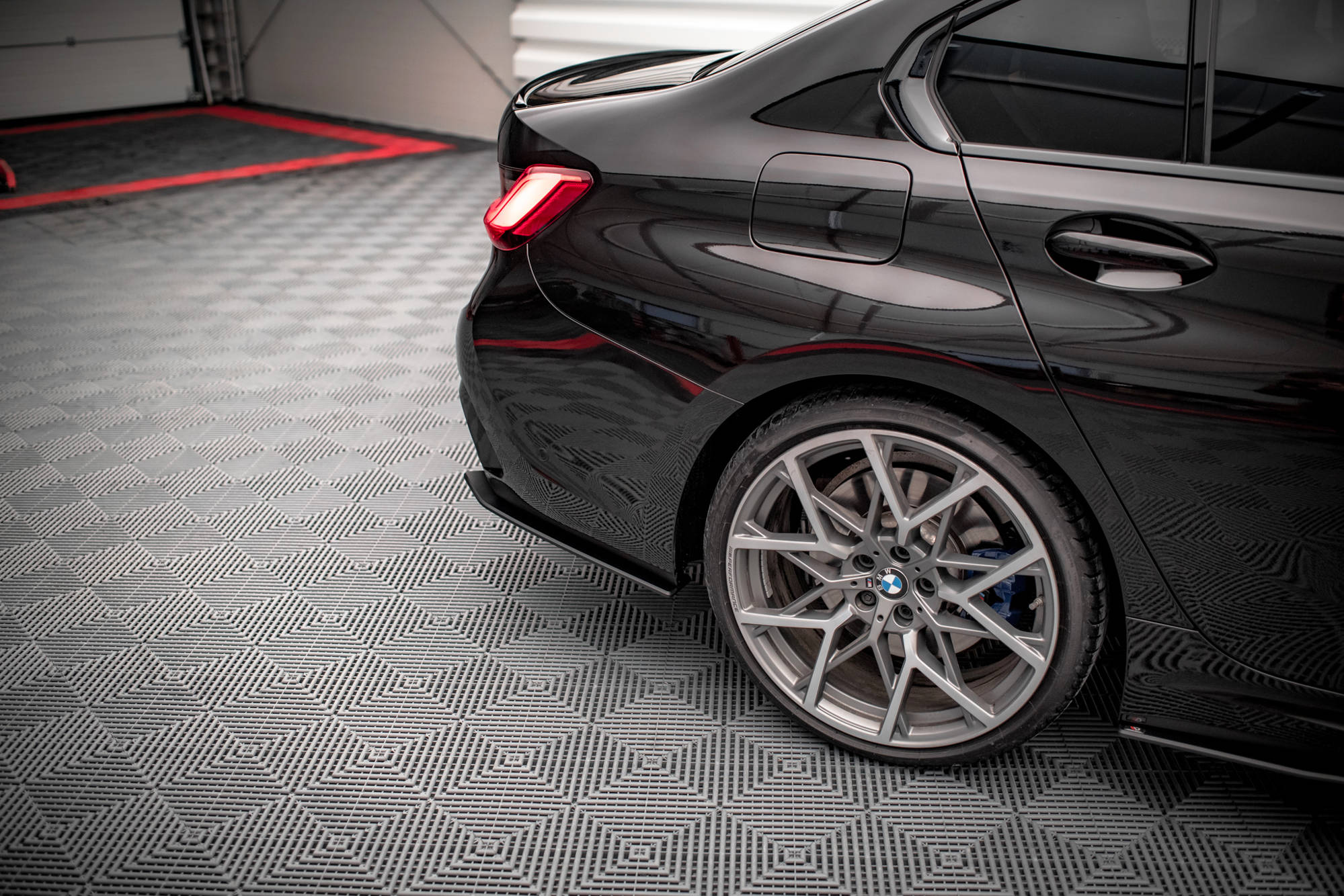 Maxton Design Street Pro Heck Ansatz Flaps Diffusor V.1 passend für BMW M340i G20 / G21