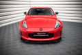Maxton Design Street+ Spoilerlippe Front Ansatz V.3 passend für Nissan 370Z Facelift schwarz Hochglanz