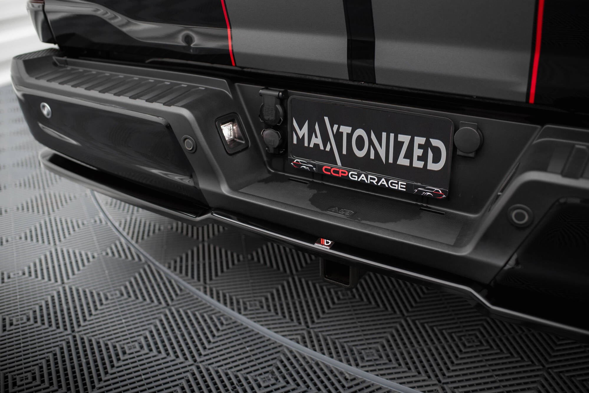 Maxton Design Heckansatz Shelby F150 Super Snake Schwarz Hochglanz