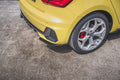 Maxton Design Heck Ansatz Flaps Diffusor passend für Audi A1 S-Line GB schwarz Hochglanz