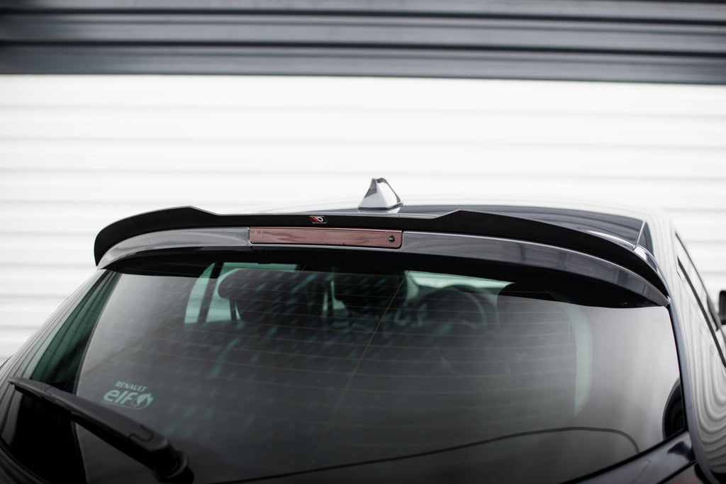 Maxton Design Spoiler CAP passend für Renault Megane GT Mk3 Facelift schwarz Hochglanz