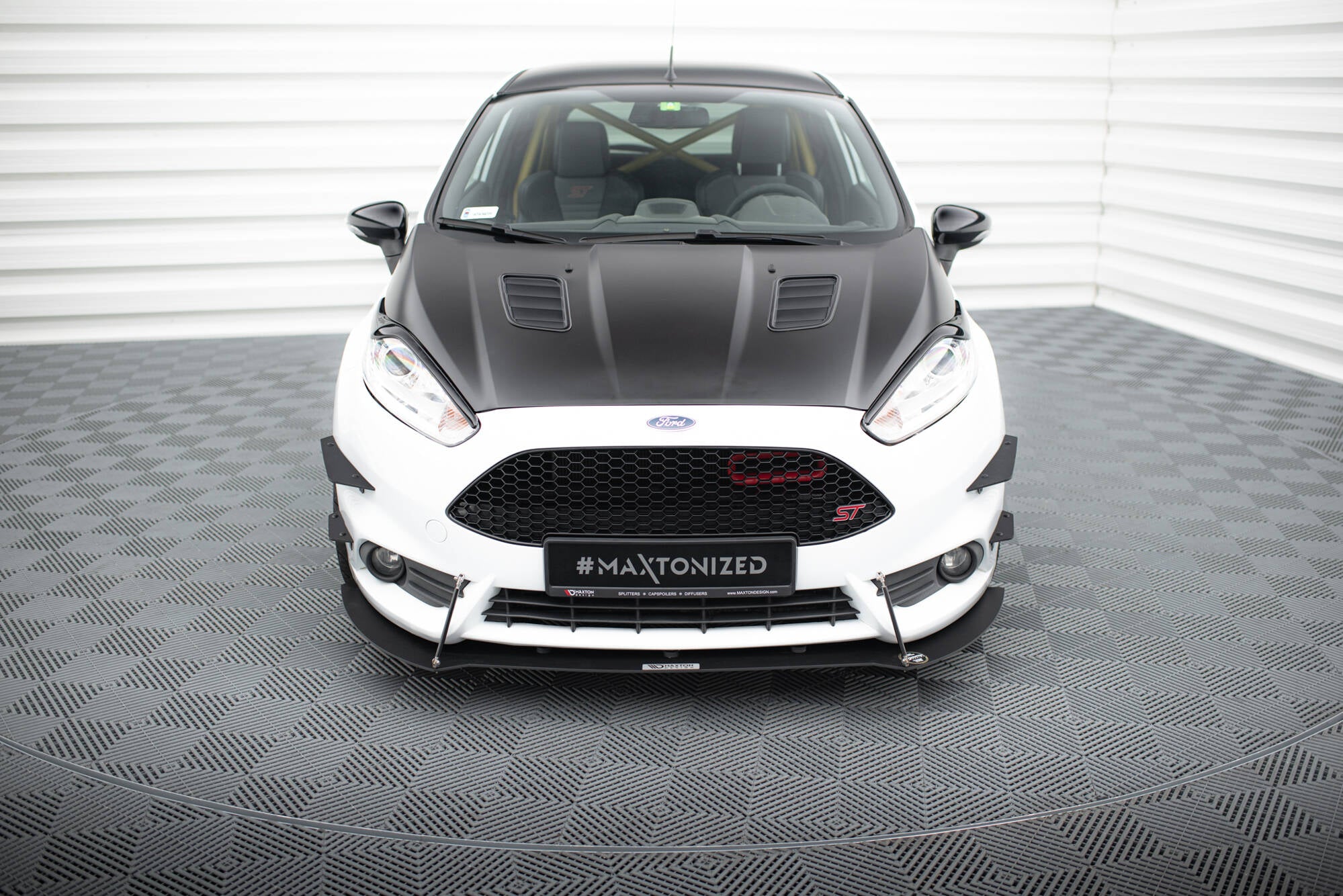 Maxton Design Front Sport Diffusor V.1 Ford Fiesta ST Mk7 FL für Ford Fiesta ST