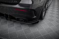 Maxton Design Hintere Seiten Flaps passend für Mercedes-AMG A35 Hatchback W177 schwarz Hochglanz
