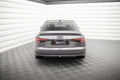 Maxton Design Heck Ansatz Flaps Diffusor V.3 passend für Audi A4 S-line B9 schwarz Hochglanz