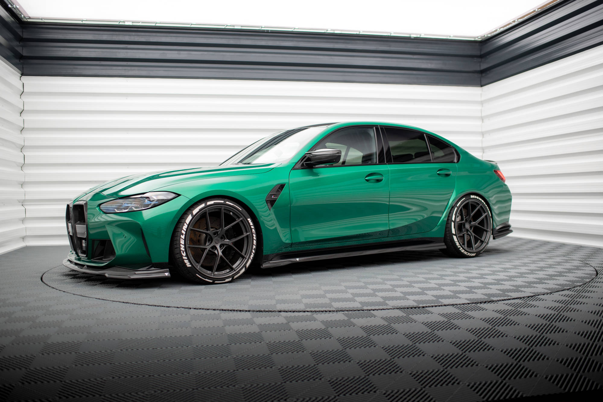 Maxton Design Prepreg Carbon Fiber Seitenschweller BMW M3 Limousine / Touring G80 / G81 für BMW M3 G80