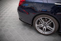 Maxton Design Heck Ansatz Flaps Diffusor passend für Mercedes-AMG C 43 Limousine W205 Facelift schwarz Hochglanz