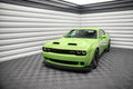 Maxton Design Street+ Spoilerlippe Front Ansatz passend für Dodge Challenger SRT Hellcat Widebody Mk3 schwarz Hochglanz