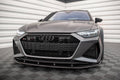 Maxton Design Set of Carbon Fiber Splitters Audi RS6 C8 schwarz matt für Audi