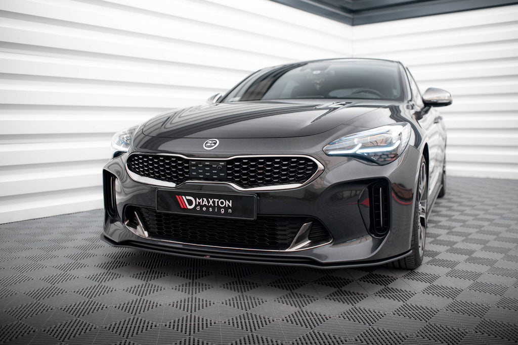 Maxton Design Street Pro Street+ Spoilerlippe Front Ansatz passend für Kia Stinger GT / GT-Line / Standard Mk1