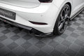 Maxton Design Heck Ansatz Flaps Diffusor passend für VW Polo GTI Mk6 Facelift schwarz Hochglanz