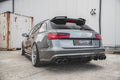 Maxton Design Heck Ansatz Flaps Diffusor passend für Audi A6 / A6 C7 S-line/ S6 C7 Facelift