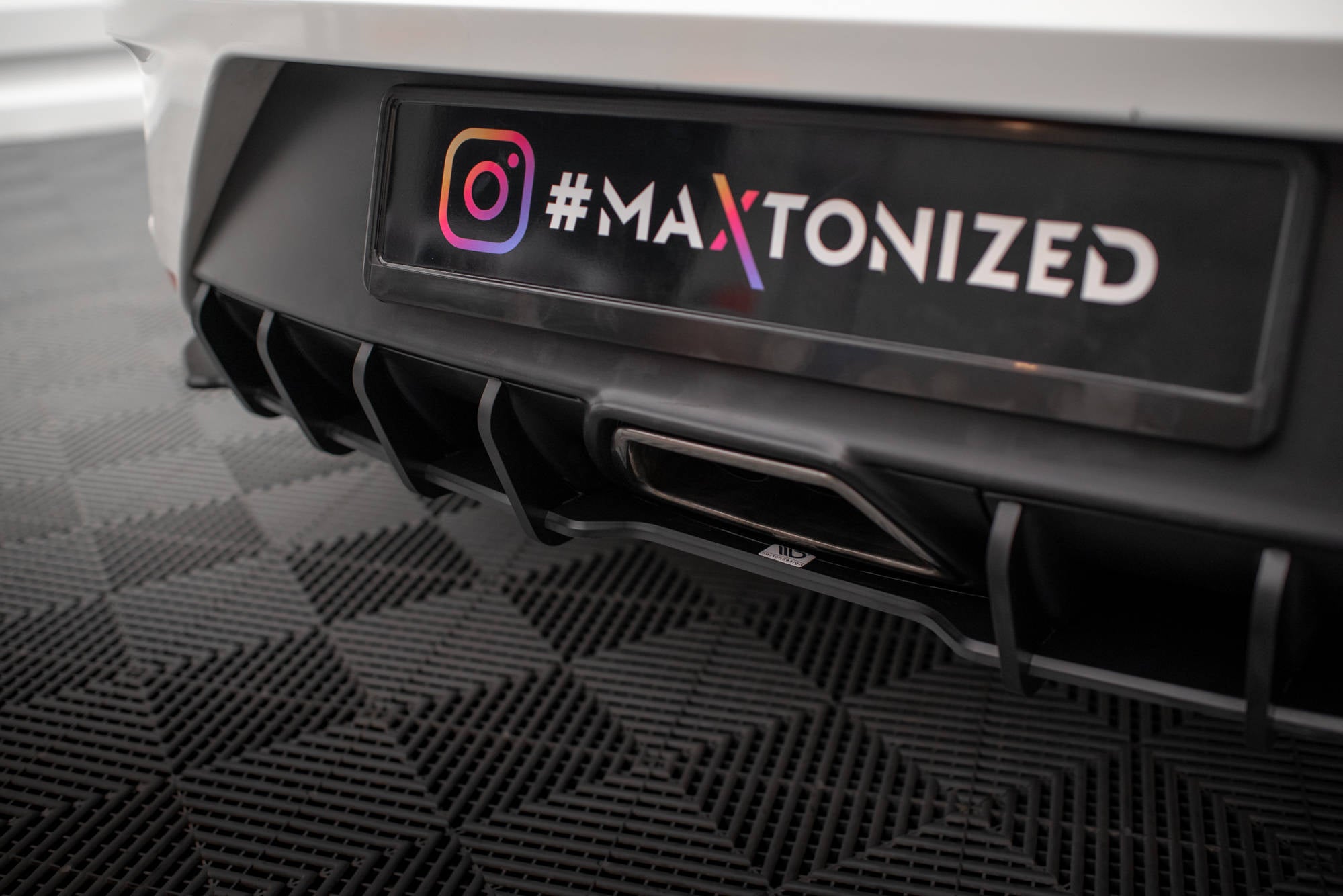 Maxton Design Street Pro Heckschürze passend für Seat Ibiza Cupra Sport Coupe Mk4