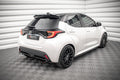 Maxton Design Street+ Mittlerer Diffusor RACE V.2 passend für Toyota Yaris Mk4 schwarz Hochglanz