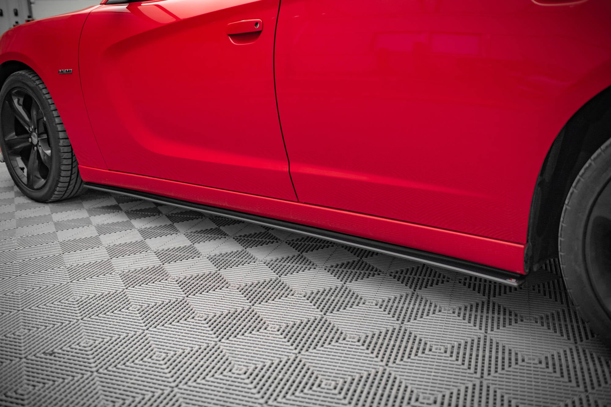 Maxton Design Street Pro Street+ Seitenschweller Leisten passend für Dodge Charger RT Mk7 Facelift
