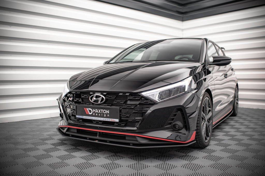 Maxton Design Street Pro Street+ Spoilerlippe Front Ansatz passend für Hyundai I20 N Mk3