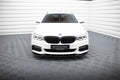 Maxton Design Street+ Spoilerlippe Front Ansatz V.4 passend für BMW 5er M-Paket / M550d / M550i G30/ G31 M-Paket schwarz Hochglanz