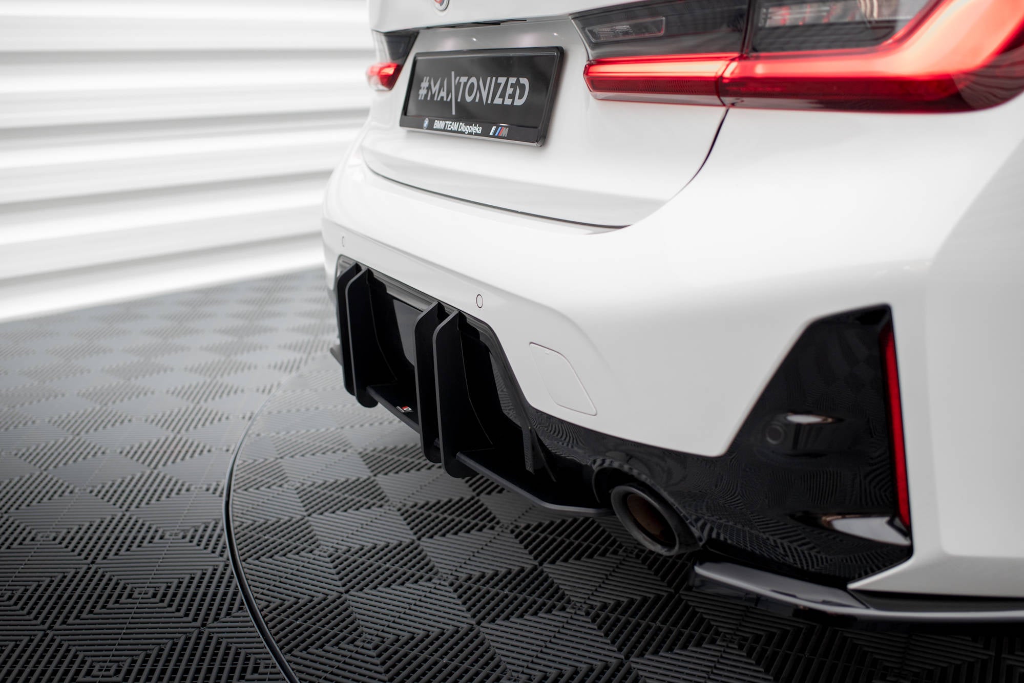 Maxton Design Street Pro Heckschürze passend für BMW 3er M-Paket G20 / G21 Facelift