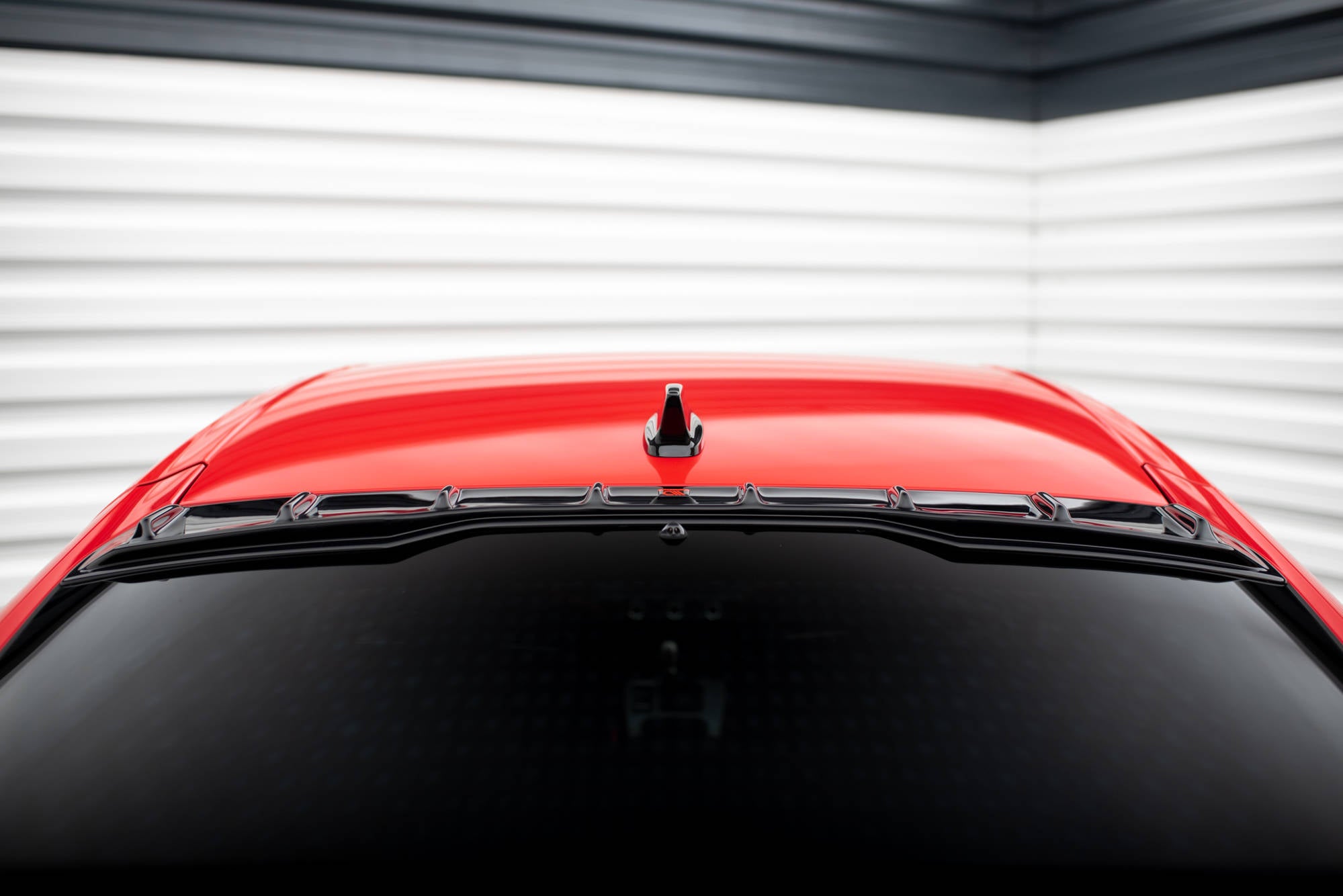 Maxton Design Heckscheiben Spoiler passend für Honda Civic Type-R Mk 11 schwarz Hochglanz