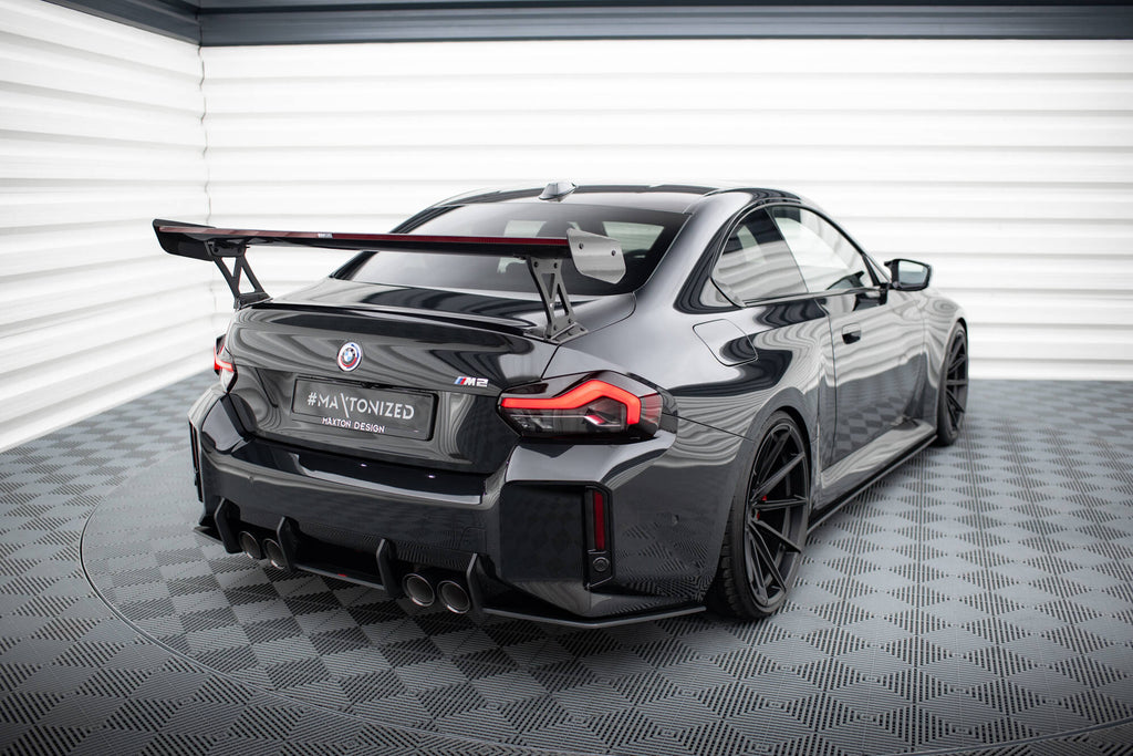 Maxton Design Street Pro Heck Ansatz Flaps Diffusor V.1 passend für BMW M2 G87