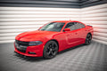 Maxton Design Street+ Seitenschweller Leisten passend für Dodge Charger RT Mk7 Facelift schwarz Hochglanz