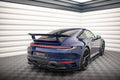 Maxton Design Spoiler CAP passend für Porsche 911 Carrera Aero 992 schwarz Hochglanz