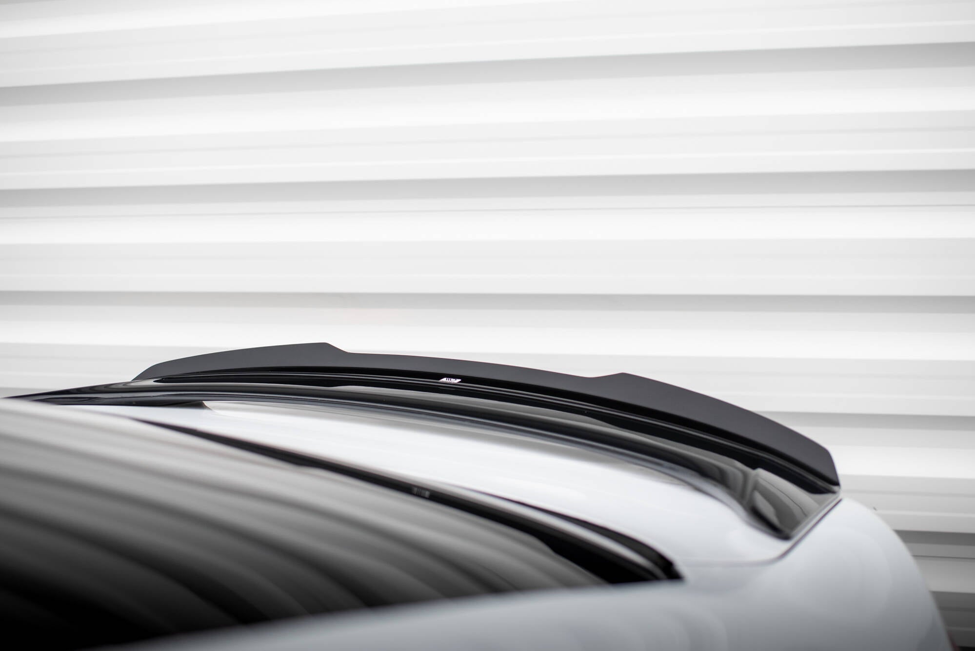 Maxton Design Spoiler CAP passend für Ford Mondeo Sport Mk5 Facelift / Fusion Sport Mk2 Facelift schwarz Hochglanz