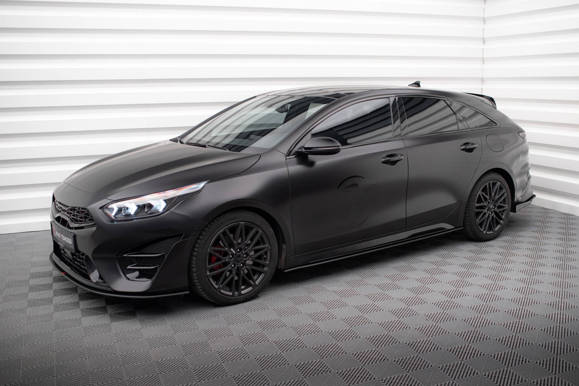 Maxton Design Street Pro Street+ Seitenschweller Leisten passend für Kia Proceed GT / GT-Line Mk1 Facelift / Ceed GT Mk3 Facelift