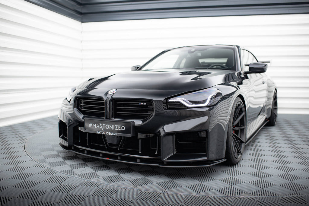 Maxton Design Street Pro Street+ Spoilerlippe Front Ansatz passend für V.1 passend für BMW M2 G87