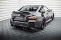 Maxton Design Heck Ansatz Flaps Diffusor V.3 passend für (Für heckansatz v.1) BMW M2 G87 schwarz Hochglanz