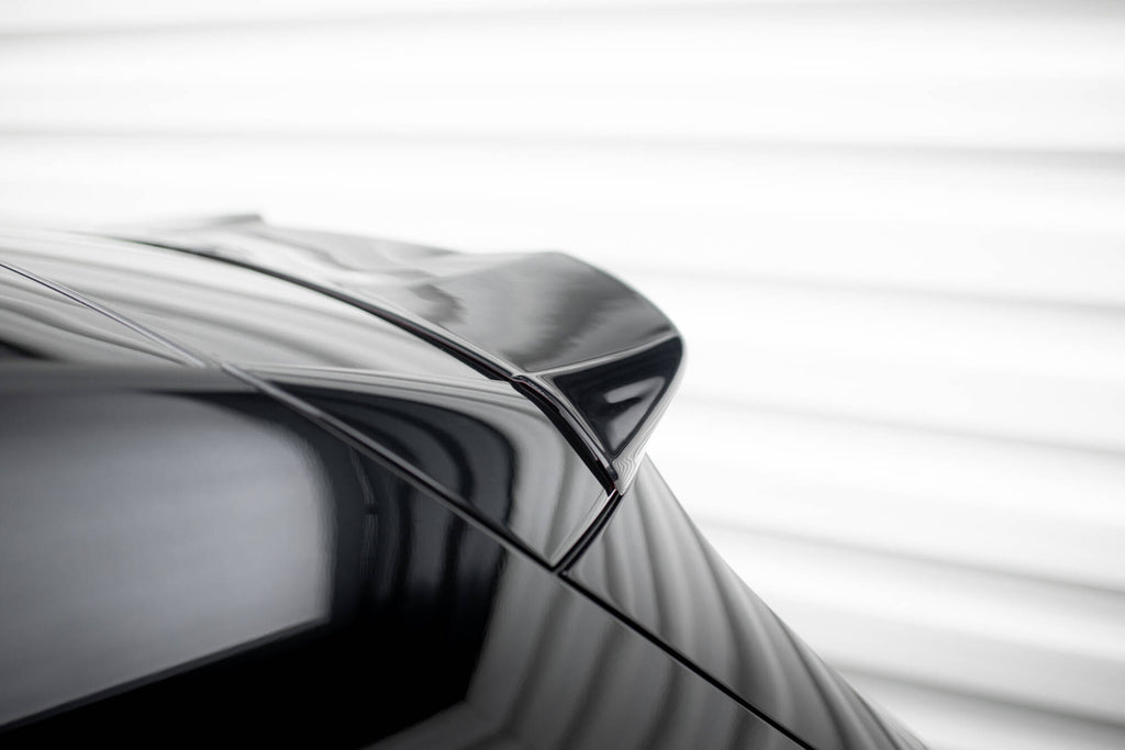 Maxton Design Spoiler CAP 3D passend für Mercedes-AMG A35 / AMG-Line Hatchback W177 schwarz Hochglanz