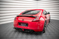 Maxton Design Heck Ansatz Flaps Diffusor V.2 passend für Nissan 370Z schwarz Hochglanz