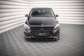 Maxton Design Street+ Spoilerlippe Front Ansatz passend für Mercedes-Benz B W246 Facelift schwarz Hochglanz