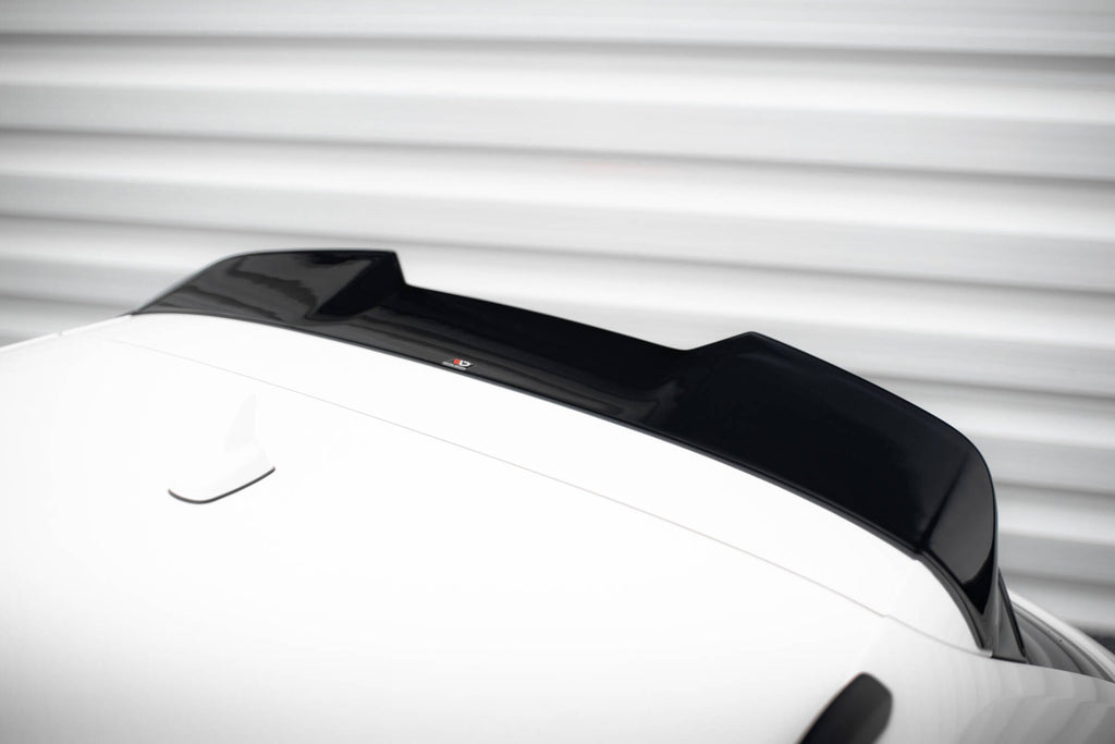 Maxton Design Spoiler CAP 3D passend für Audi S3 / A3 S-Line Sportback / Hatchack 8V schwarz Hochglanz