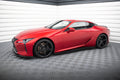Maxton Design Street+ Seitenschweller Leisten passend für Lexus LC 500 schwarz Hochglanz