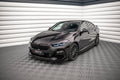 Maxton Design Street+ Spoilerlippe Front Ansatz V.3 passend für BMW 2 Gran Coupe M-Paket / M235i F44 schwarz Hochglanz