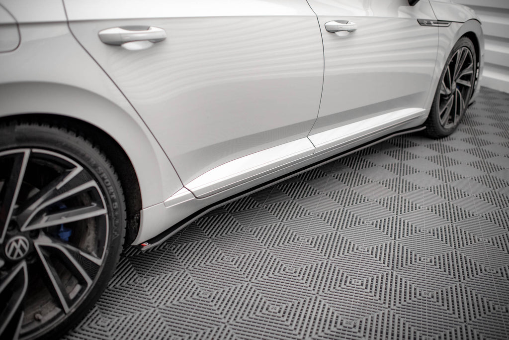 Maxton Design Street Pro Street+ Seitenschweller Leisten V.2 passend für VW Arteon R / R-Line Limousine / Shooting Brake Mk1 Facelift
