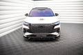 Maxton Design Street+ Spoilerlippe Front Ansatz V.2 passend für Audi Q4 e-tron Sportback S-line Mk1 schwarz Hochglanz