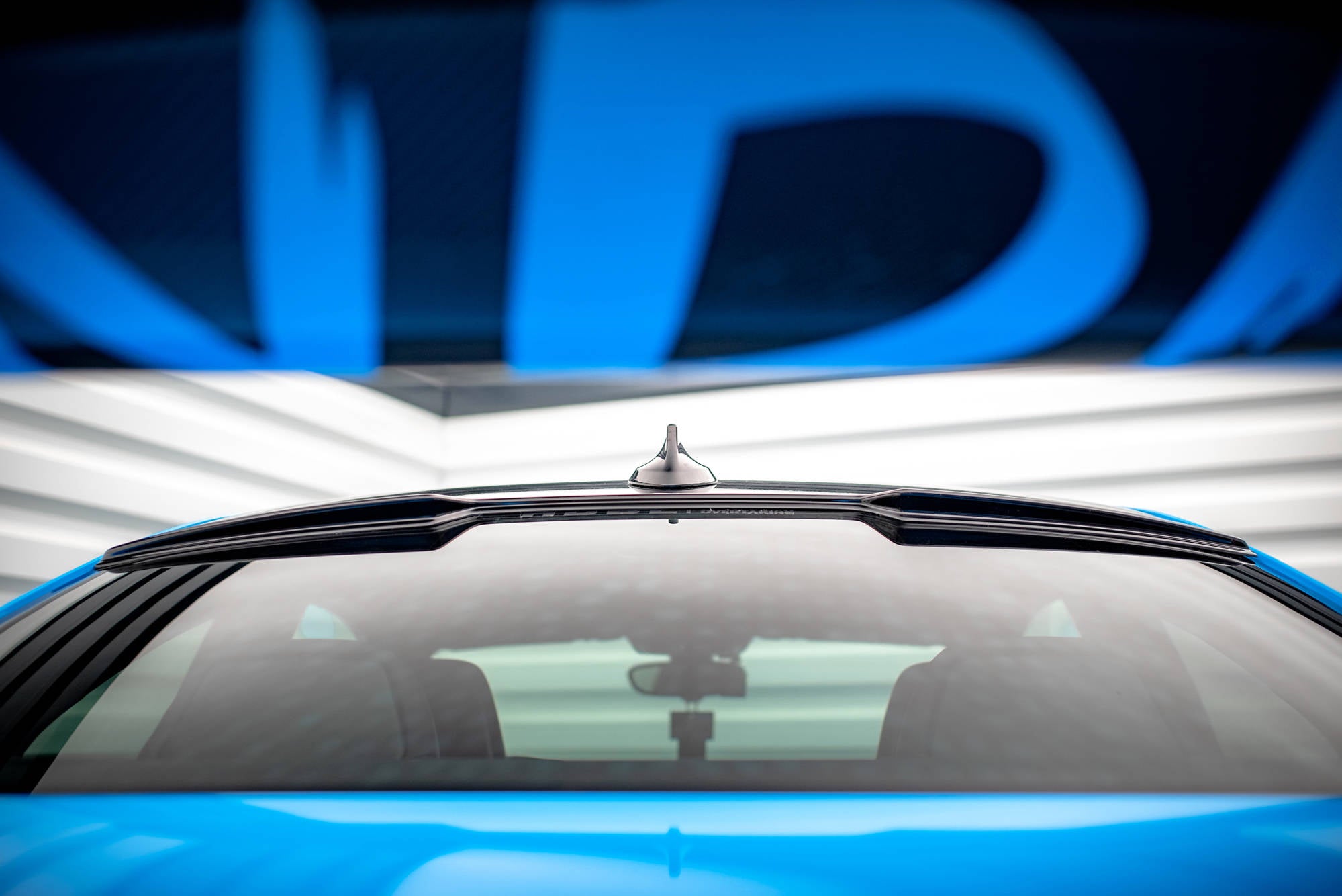 Maxton Design Heckscheiben Spoiler passend für BMW M2 F87 schwarz Hochglanz