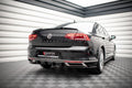 Maxton Design Diffusor Heck Ansatz passend für VW Passat B8 Facelift schwarz Hochglanz
