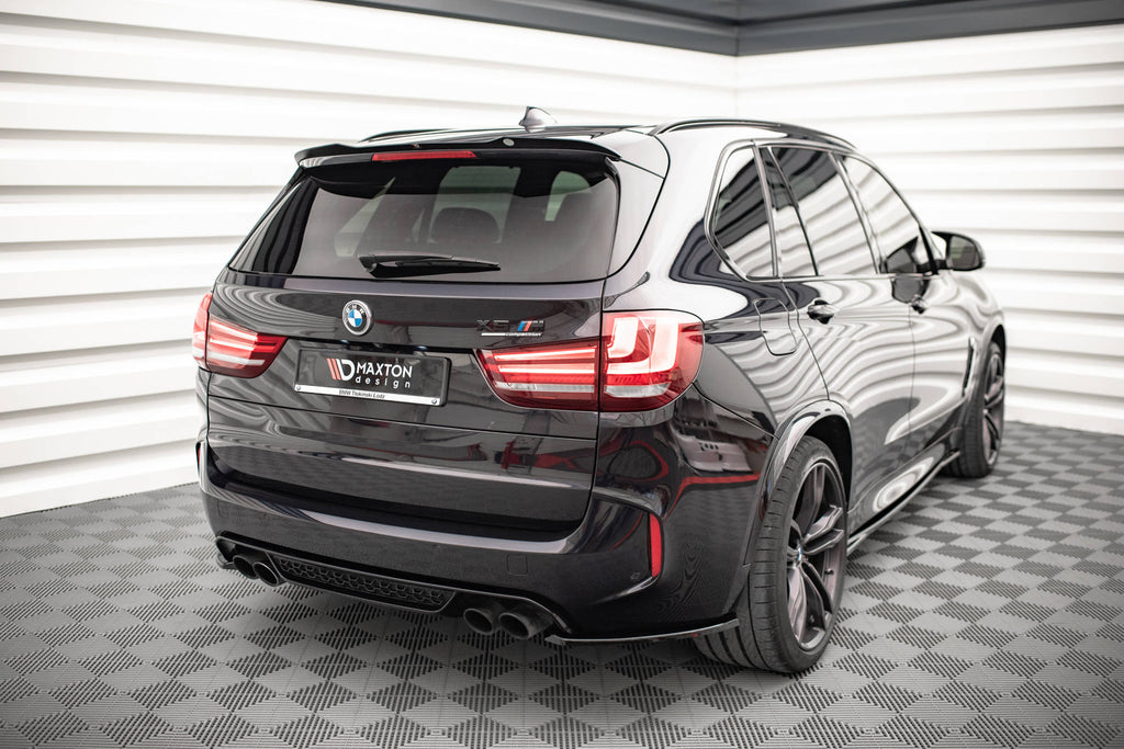 Maxton Design Spoiler CAP passend für BMW X5 M F85 schwarz Hochglanz