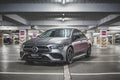 Maxton Design Street+ Spoilerlippe Front Ansatz V.2 passend für Mercedes-AMG CLA 35 Aero C118 schwarz Hochglanz