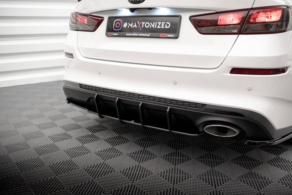 Maxton Design Street Pro Heckschürze passend für Kia Optima Mk4 Facelift