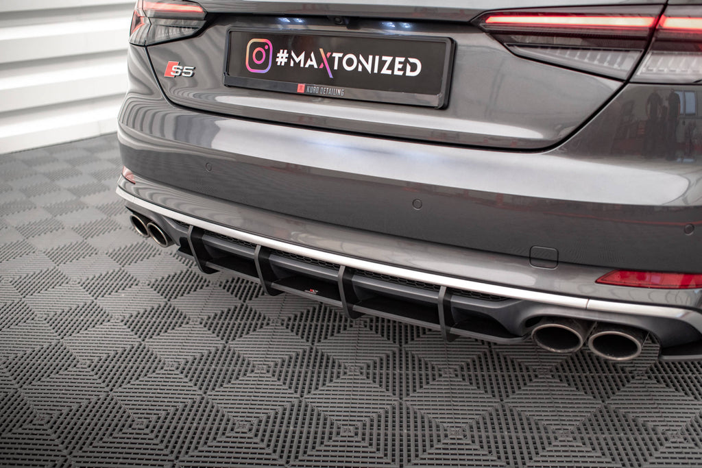 Maxton Design Street Pro Heckschürze passend für Audi S5 Coupe / Sportback F5