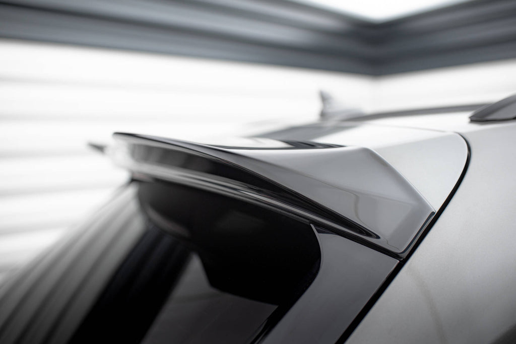Maxton Design Höher Spoiler CAP 3D passend für Bentley Bentayga Mk1 schwarz Hochglanz