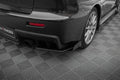 Maxton Design Hintere Seiten Flaps passend für Mitsubishi Lancer EVO X schwarz Hochglanz